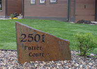 Address stone